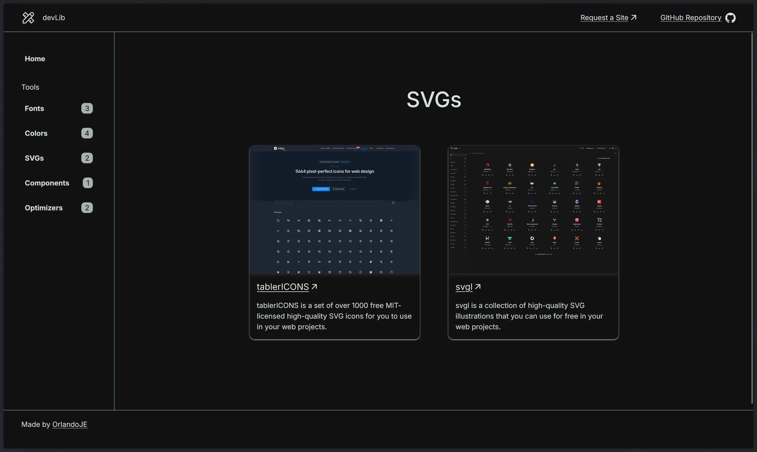 devlib products page