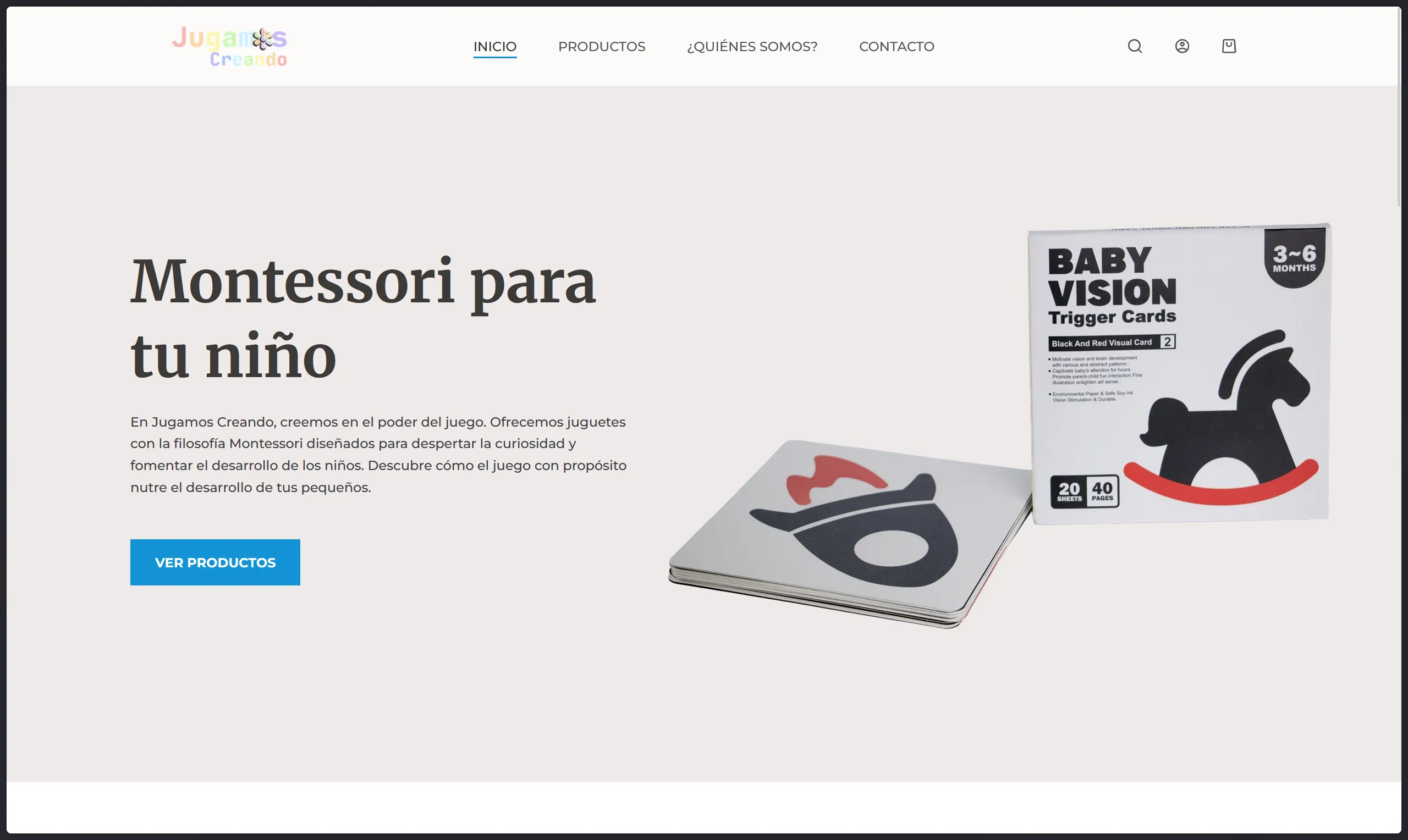 jugamos creando landing page